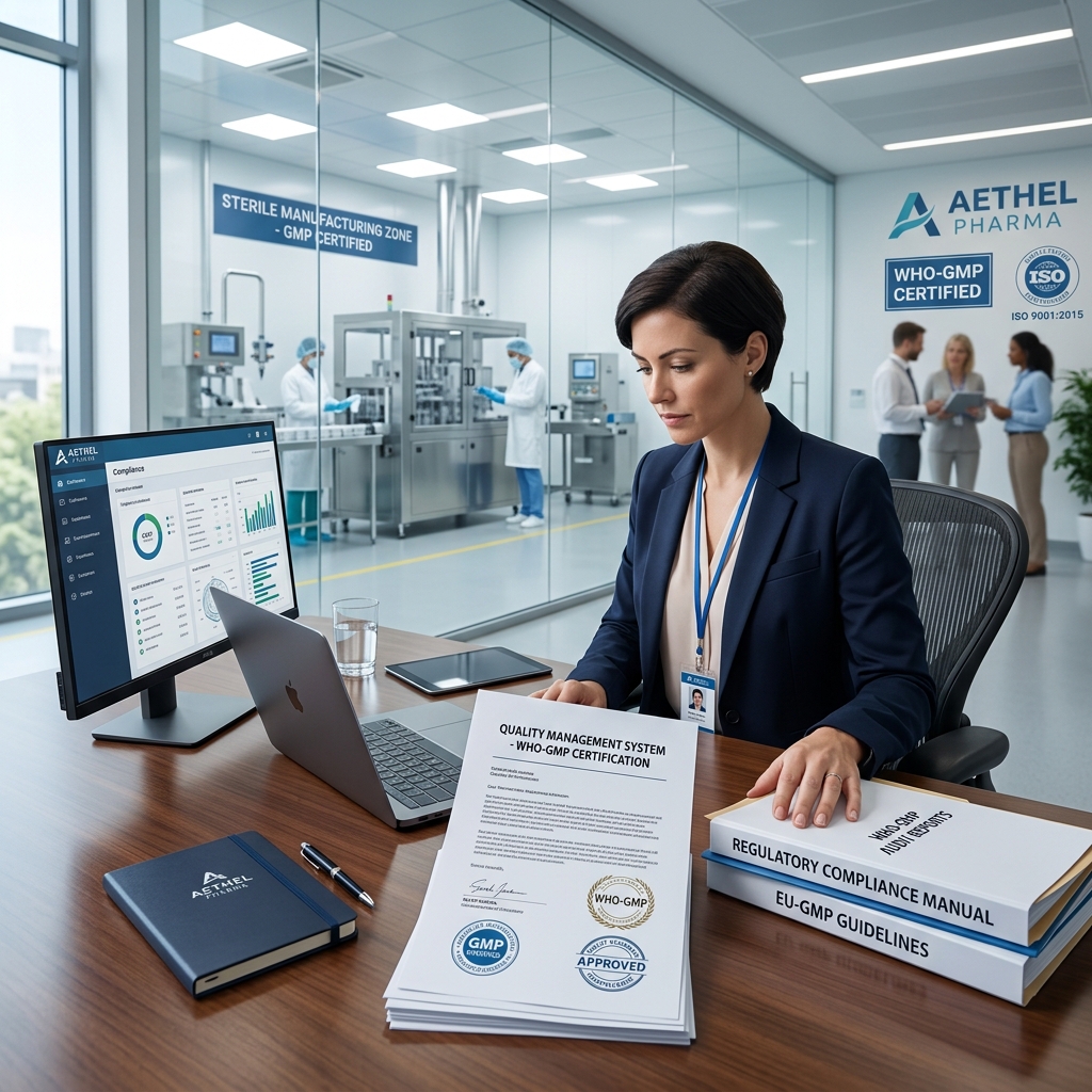 WHO-GMP Certifications and Compliance